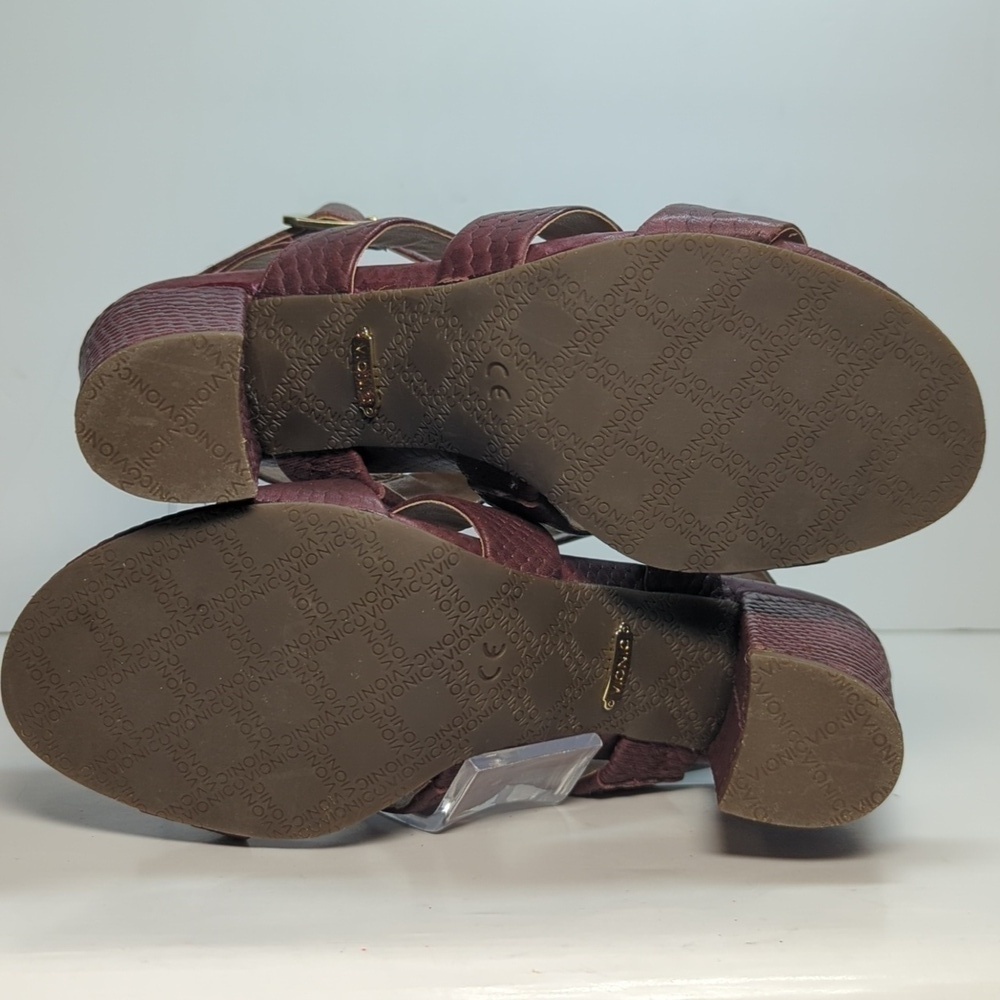 Vionic Blaire Strappy Heeled Sandals womans size 6 EU 37 - Picture 10 of 16